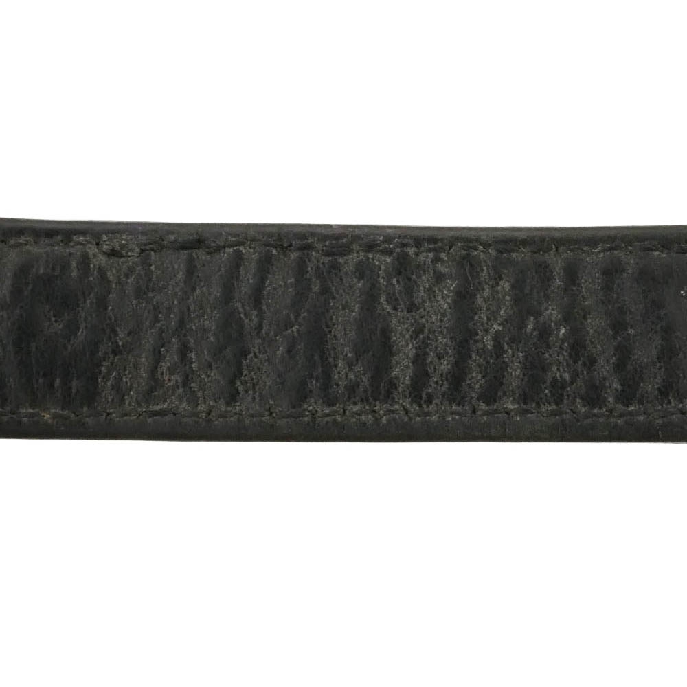 CHROME HEARTS クロムハーツ（原本無） 3BTN 2SNP STAR 3ボタン 2スナップ スター レザー ブレスレット ブラック系【中古】