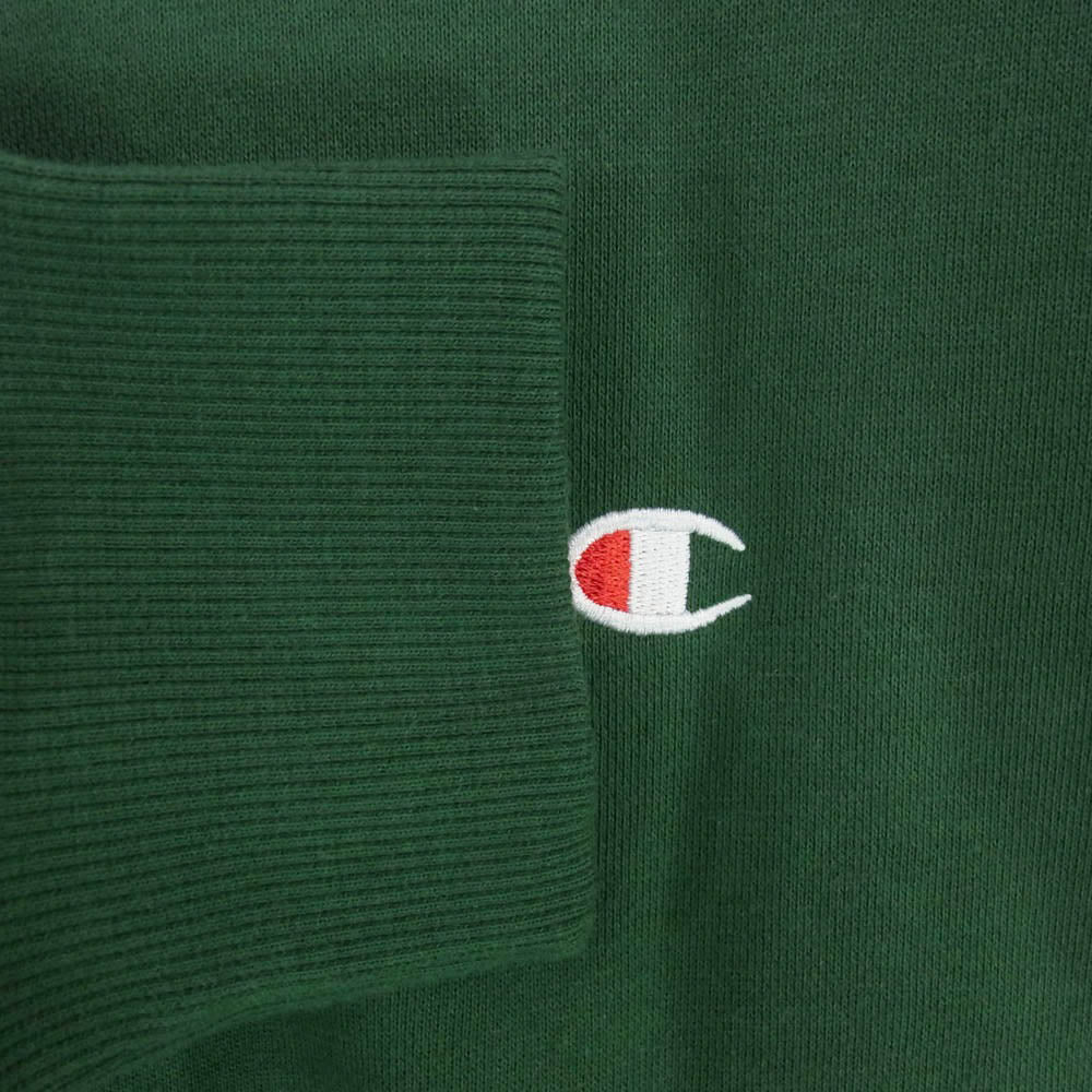 Champion チャンピオン C3-W005Z クルーネック スウェット トレーナー グリーン系 XL【極上美品】【中古】