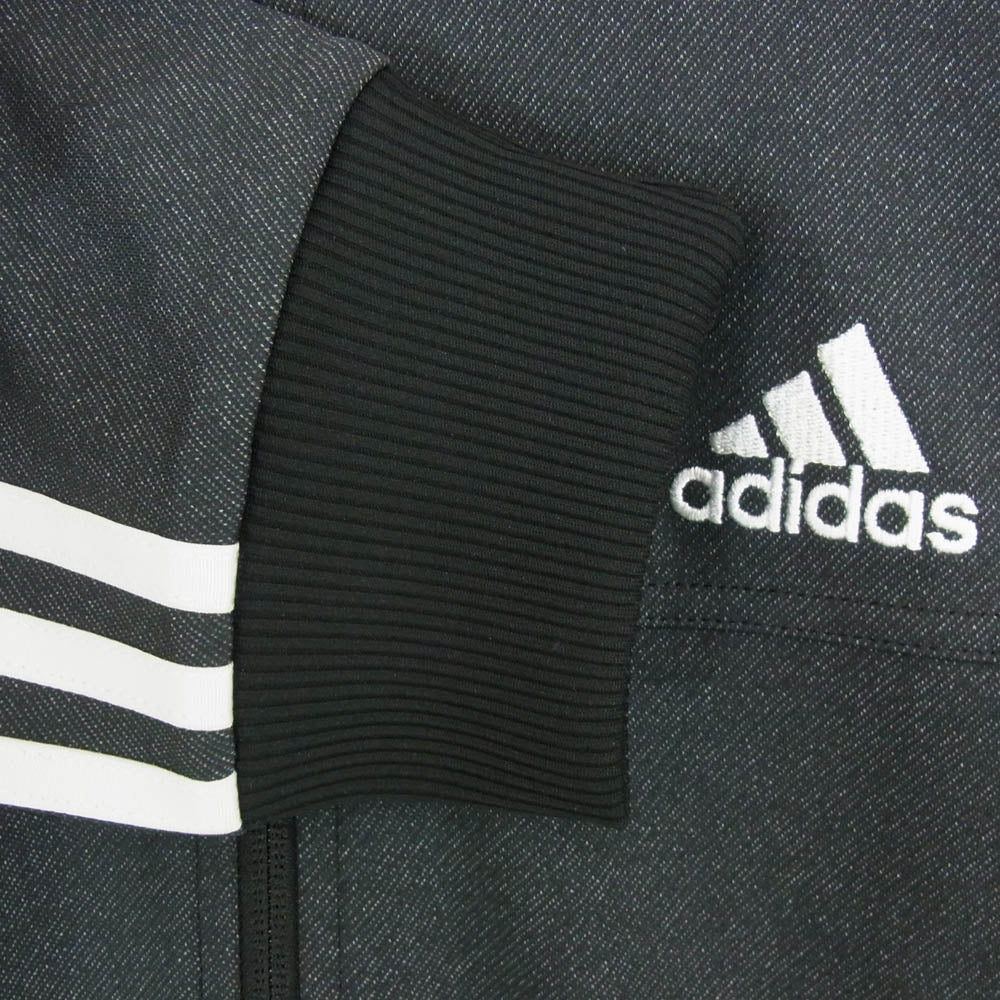 adidas アディダス IK7362 トラックトップ トレーニングジャケット トラックジャケット ブラック系 M【極上美品】【中古】