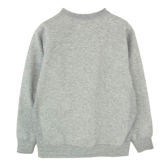 THE NORTH FACE ノースフェイス NT62231 Square Logo Crew スクエアロゴ クルーネック スウェット トレーナー グレー系 S【極上美品】【中古】