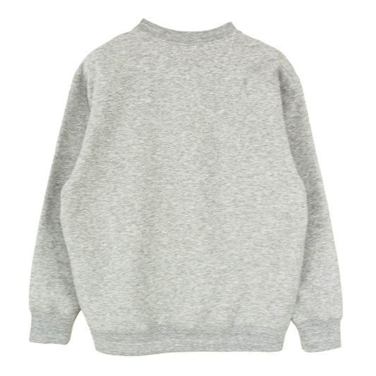 THE NORTH FACE ノースフェイス NT62337 Small Logo Heather Sweat Crew スモールロゴ ヘザースウェット クルー グレー系 S【新古品】【未使用】【中古】