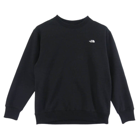 THE NORTH FACE ノースフェイス NT62337 Small Logo Heather Sweat Crew スモールロゴ ヘザースウェット クルー ブラック系 S【新古品】【未使用】【中古】