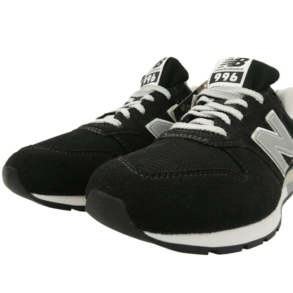 NEW BALANCE ニューバランス CM996XB2 GORE-TEX ゴアテックス スエード ローカット スニーカー ブラック系 26.5cm【極上美品】【中古】
