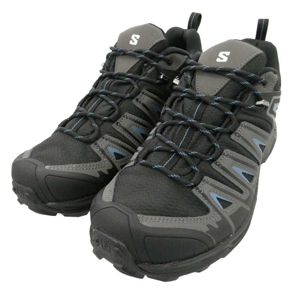salomon サロモン 471701 X ULTRA PIONEER GTX GORE-TEX ゴアテックス トレッキングシューズ スニーカー ブラック系 26.5cm【極上美品】【中古】