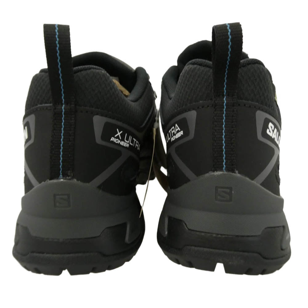 salomon サロモン 471701 X ULTRA PIONEER GTX GORE-TEX ゴアテックス トレッキングシューズ スニーカー ブラック系 26.5cm【極上美品】【中古】