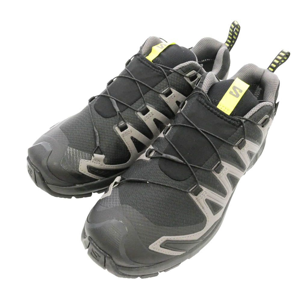salomon サロモン 479873 XA PRO 3D V9 GTX GORE-TEX ゴアテックス トレイルランニングシューズ スニーカー ブラック系 グレー系 27cm【極上美品】【中古】