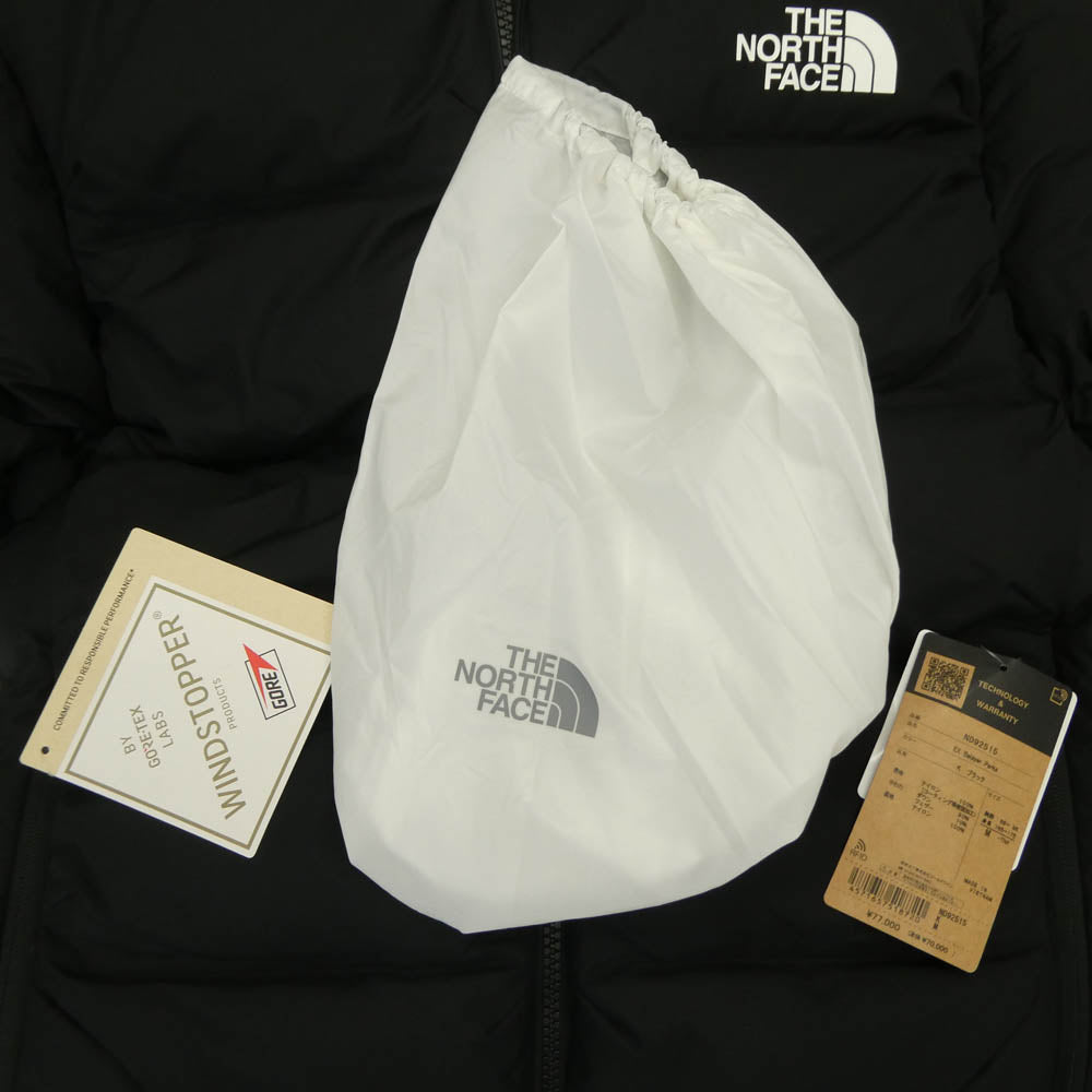 THE NORTH FACE ノースフェイス ND92515 EX Belayer Parka ビレイヤーパーカ ダウンジャケット ブラック系 M【極上美品】【中古】