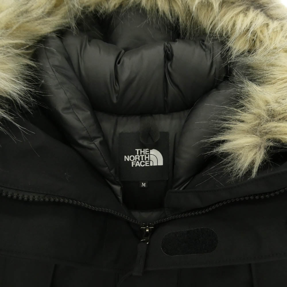 THE NORTH FACE ノースフェイス ND92546 ANTARCTICA PARKA アンタークティカパーカ ファーフード ダウンジャケット ブラック系 M【極上美品】【中古】