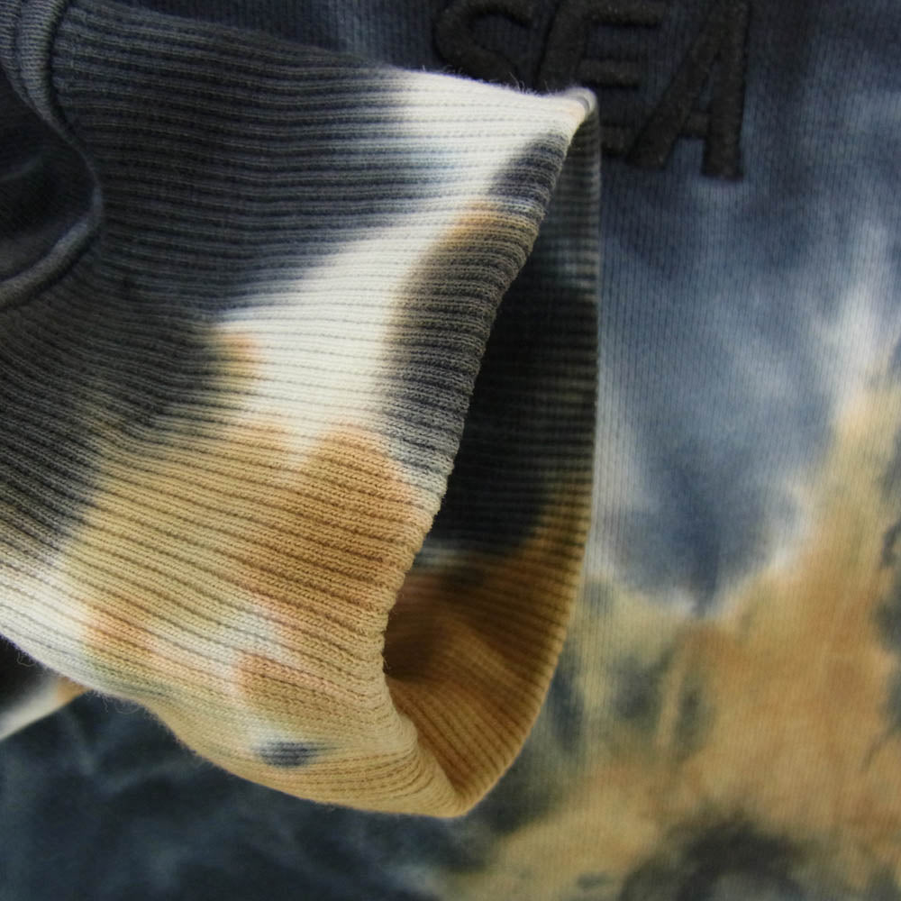 WIND AND SEA ウィンダンシー 20SS WDS-20S-TPS-02 WDS TIE-DYE SWEAT TOPS タイダイ クルーネック スウェット トレーナー マルチカラー系 L【中古】