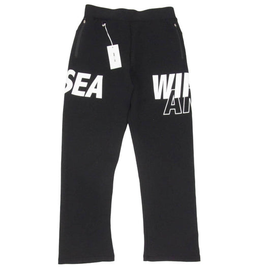 WIND AND SEA ウィンダンシー 26SS WDS-O-CLM-26-Q1-PT-07 Loose Fit Wide Pants ルーズフィット ワイド スウェットパンツ ブラック系 M【極上美品】【中古】