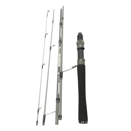 NEIGHBORHOOD ネイバーフッド Abu Garcia アブガルシア NHAB ZOOMSAFARI CF-ROD ズームサファリ マルチピースロッド グレー系 152.4cm【美品】【中古】