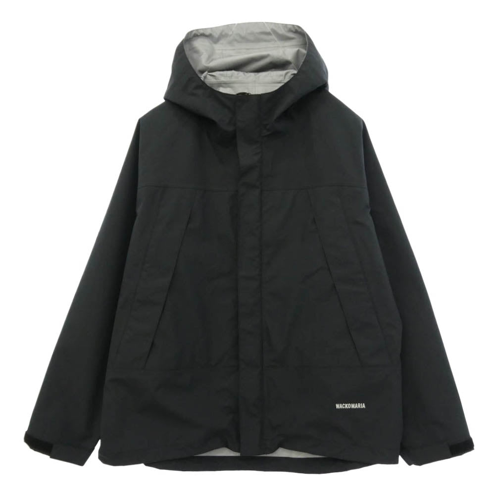 WACKO MARIA ワコマリア 26SS 26SS-WMO-OD03 MOUNTAIN PARKA 3レイヤー マウンテンパーカー ブラック系 M【極上美品】【中古】