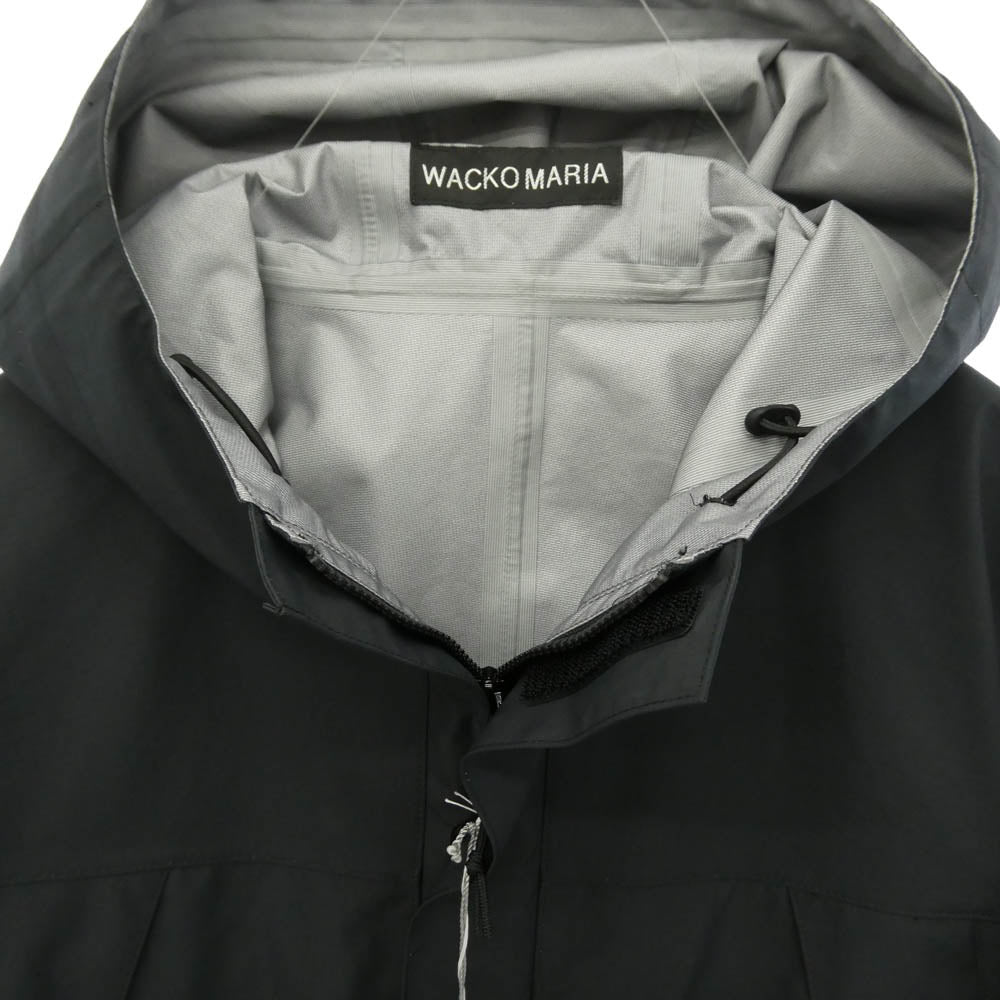 WACKO MARIA ワコマリア 26SS 26SS-WMO-OD03 MOUNTAIN PARKA 3レイヤー マウンテンパーカー ブラック系 M【極上美品】【中古】