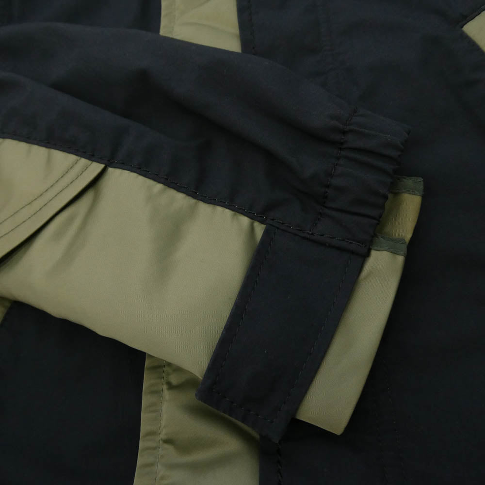 Sacai サカイ 21AW SCM-035 MILITARY COAT ドッキング ミリタリーコート ダークネイビー系 3【極上美品】【中古】