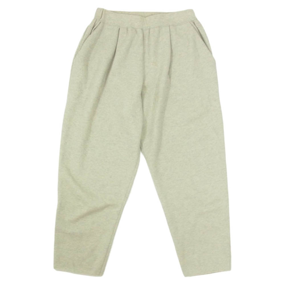 エヴァムエヴァ 24AW V243K913 ウール100％ ウエストゴム イージー スウェットパンツ ニットパンツ グレー系 M【中古】