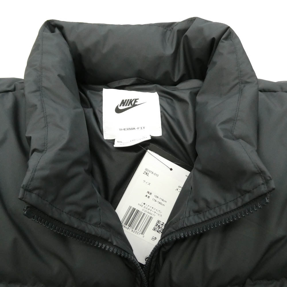 NIKE ナイキ IB2978-010 クラブ ダウン パファー ベスト ブラック系 XXL【新古品】【未使用】【中古】
