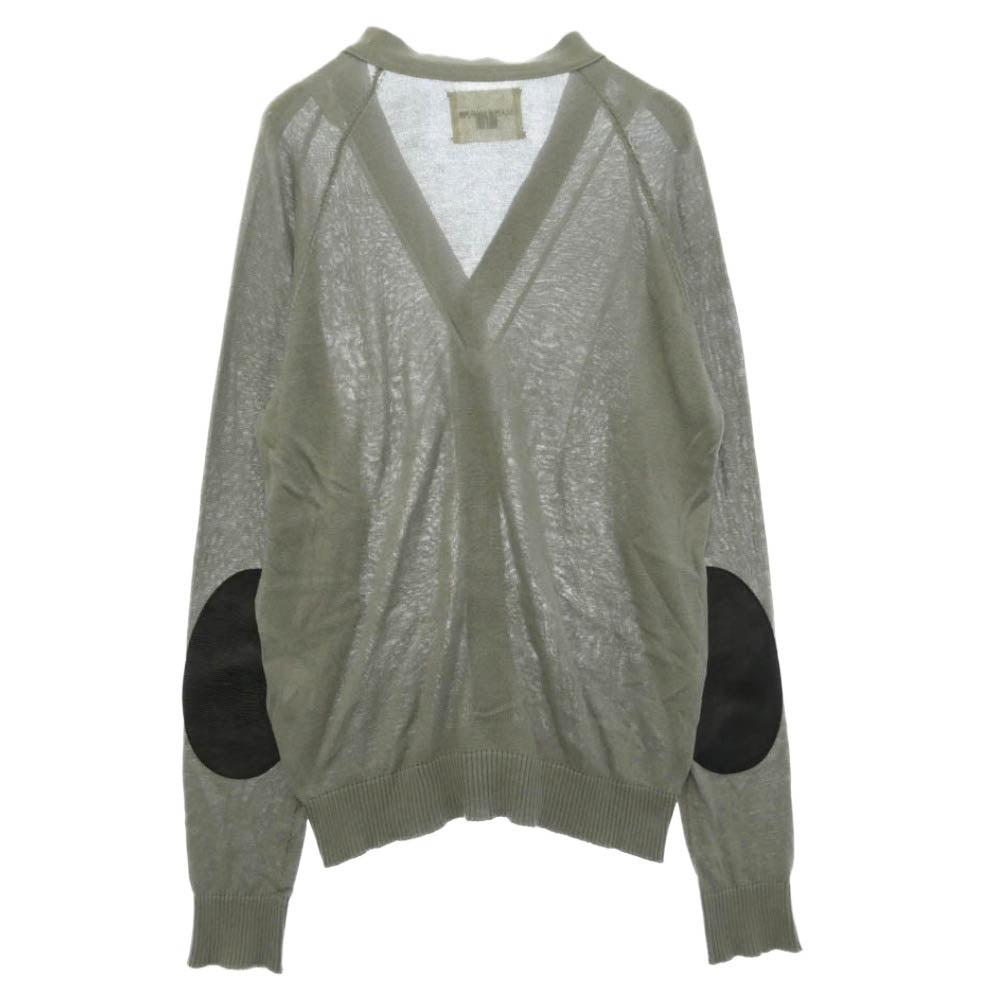 markaware マーカウェア 12AW A12A-30SW01C コットンカシミヤカーディガン グレー系 1【中古】