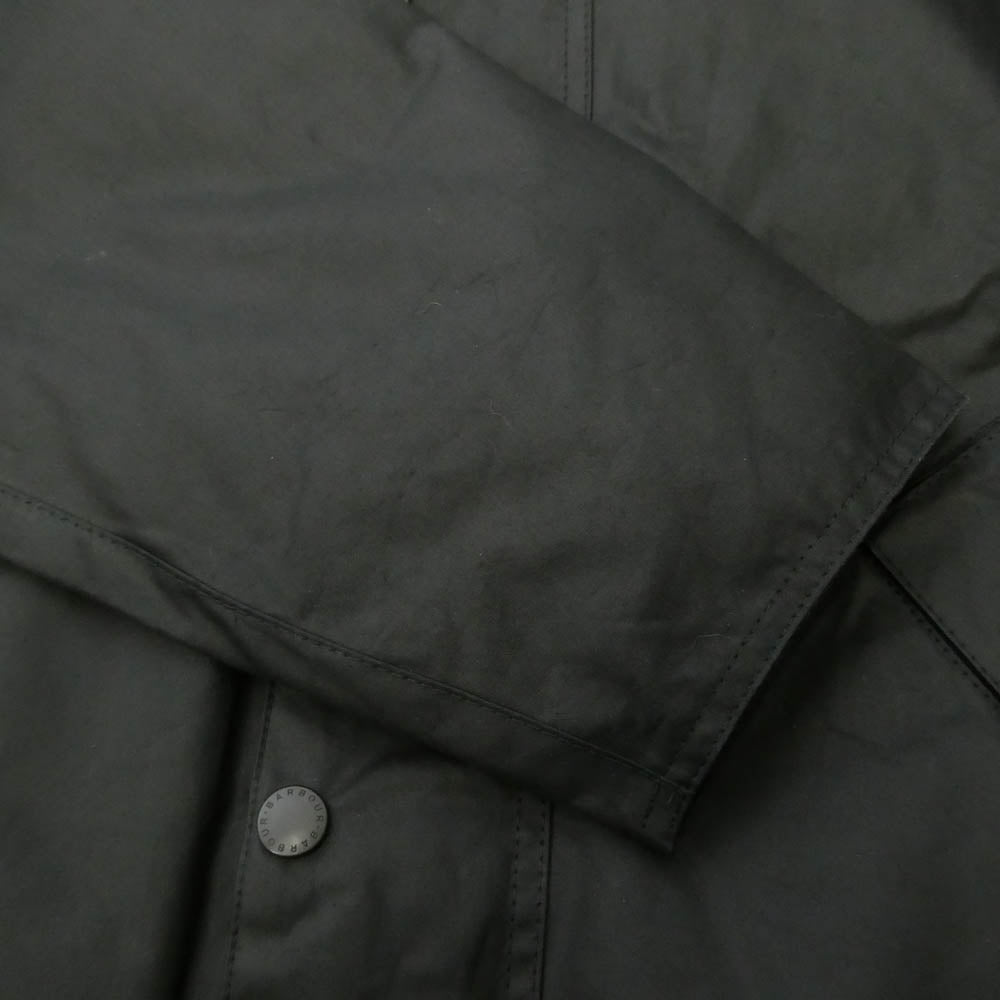 Barbour バブアー 23AW 232MWX1678 TRANSPORT トランスポート 2ワラント オイルド ワックスコットン ジャケット ショートブルゾン ブラック系 36【中古】