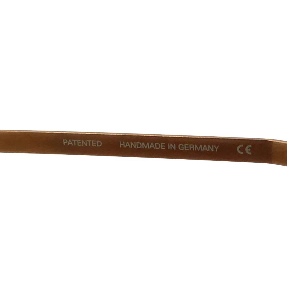 MAISON MARGIELA メゾンマルジェラ MYKITA マイキータ CRAFT 014 クラフト MMCRAFT014 ボストンシェイプ アイウェア 度入り 眼鏡 ブラウン系 46□22　140【中古】