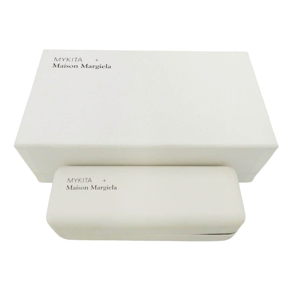 MAISON MARGIELA メゾンマルジェラ MYKITA マイキータ CRAFT 014 クラフト MMCRAFT014 ボストンシェイプ アイウェア 度入り 眼鏡 ブラウン系 46□22　140【中古】