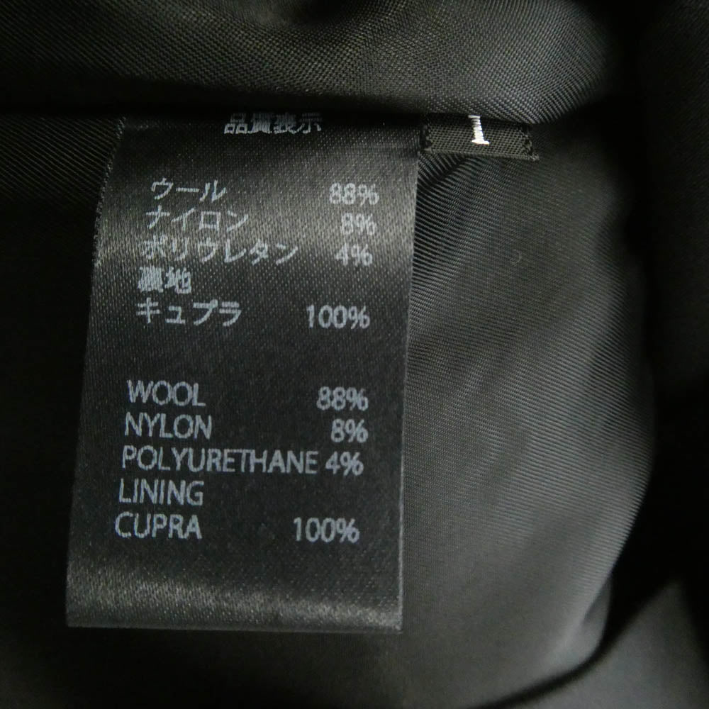 リベルム 20AW 2020AW-JK02 BELTED TAILORED JACKET ベルテッドテーラードジャケット ブラック系 1【美品】【中古】