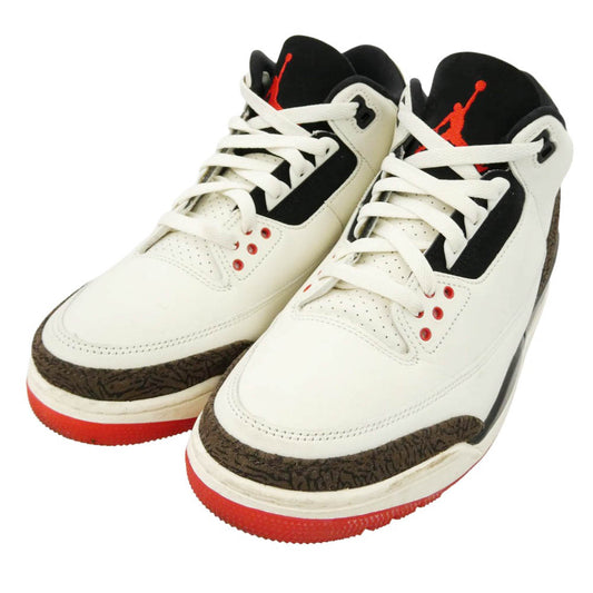 NIKE ナイキ IF4396-103 Air Jordan 3 OG World’s Best Dad エアジョーダン3 ワールドベスト スニーカー ホワイト系 ブラック系 27cm【中古】