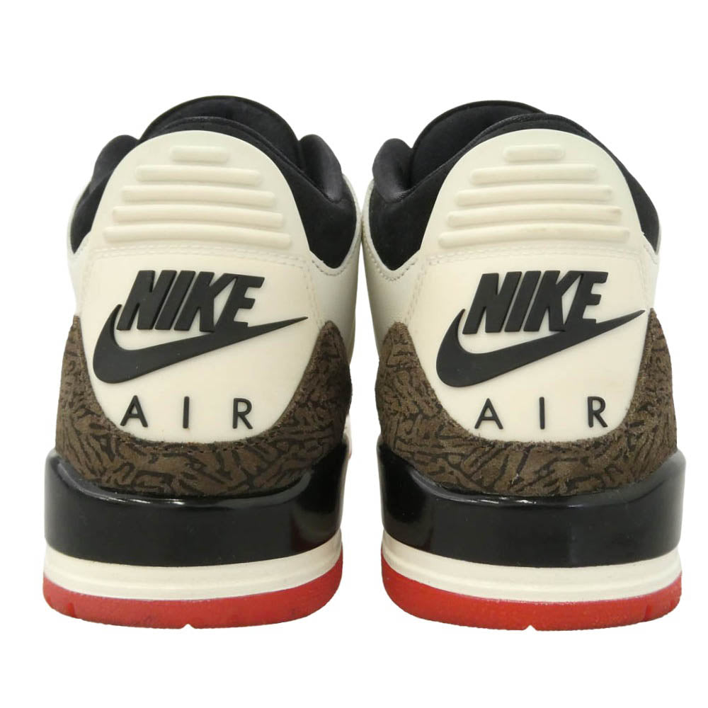 NIKE ナイキ IF4396-103 Air Jordan 3 OG World’s Best Dad エアジョーダン3 ワールドベスト スニーカー ホワイト系 ブラック系 27cm【中古】