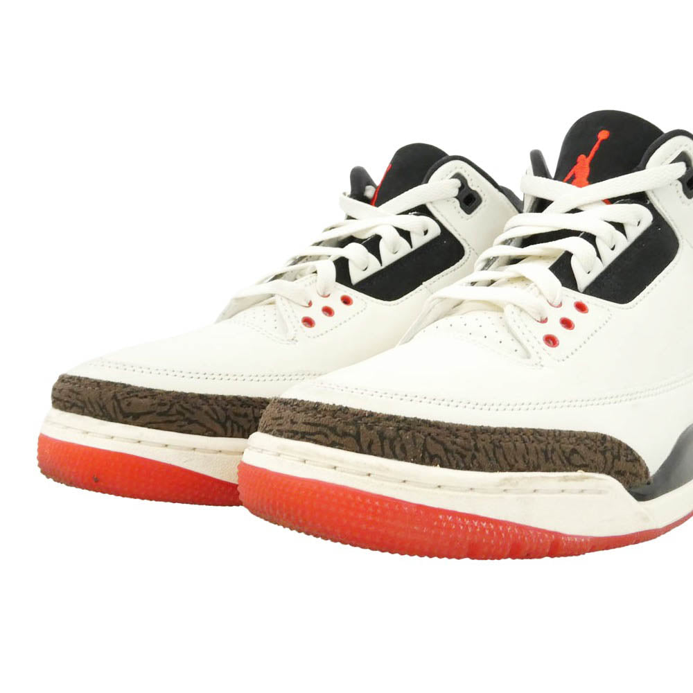 NIKE ナイキ IF4396-103 Air Jordan 3 OG World’s Best Dad エアジョーダン3 ワールドベスト スニーカー ホワイト系 ブラック系 27cm【中古】