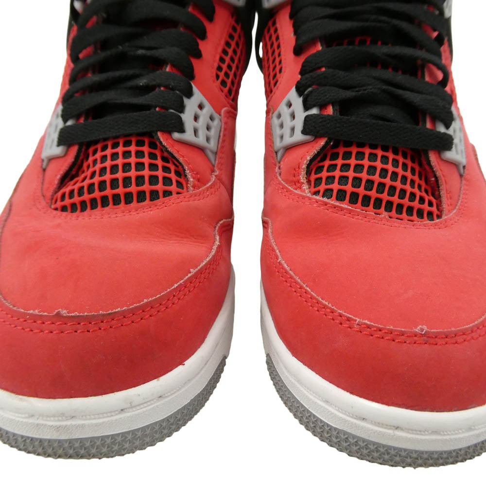 NIKE ナイキ FQ8138-600 Air Jordan 4 Retro Toro Bravo エアジョーダン4 レトロ スニーカー レッド系 27.5cm【中古】