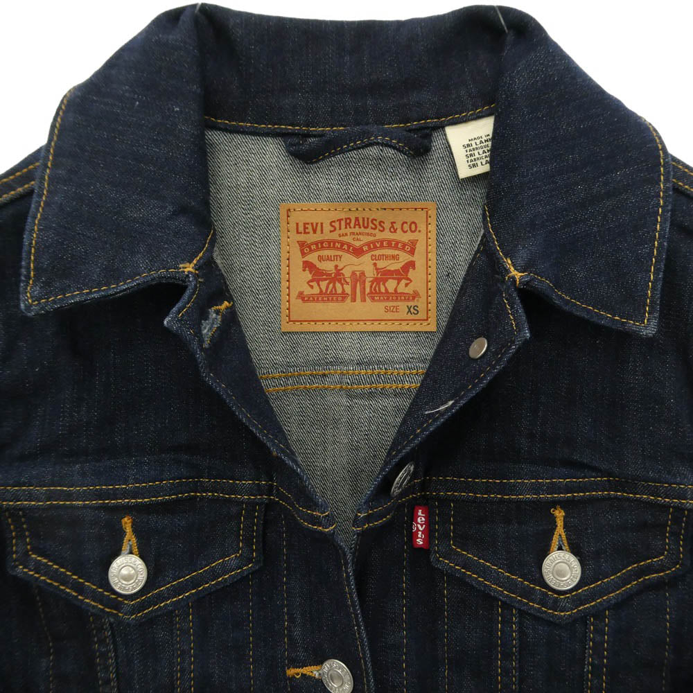 Levi's リーバイス PC9-29945-0013 ORIGINAL TRUCKER オリジナル トラッカー デニム ジャケット インディゴブルー系 XS【中古】