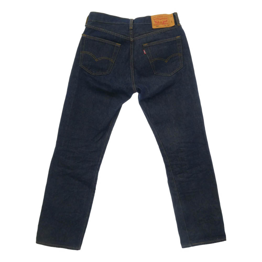 Levi's リーバイス 501 ボタンフライ ストレート デニム パンツ インディゴブルー系 W33【中古】