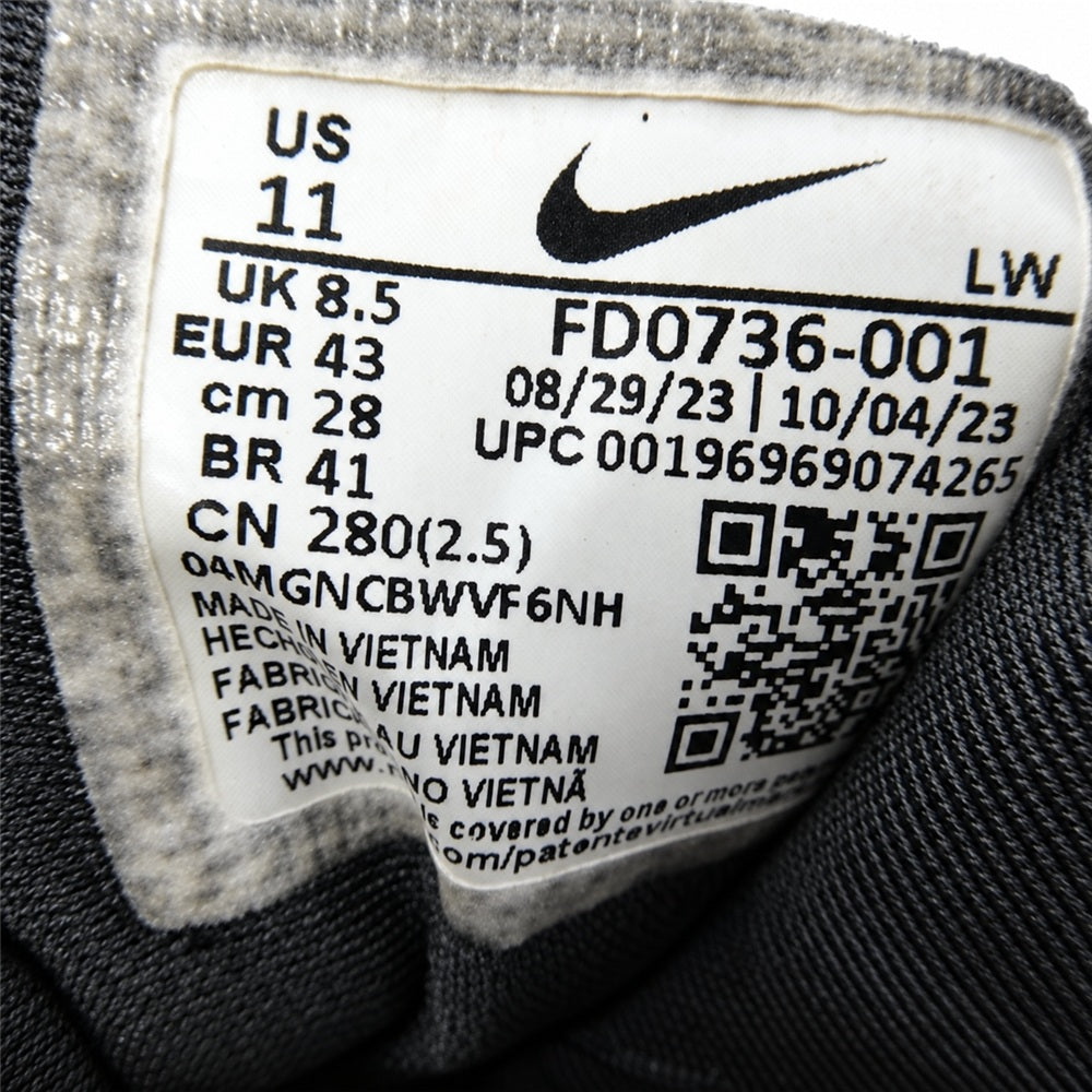 NIKE ナイキ FD0736-001 Women's V2K Run ウィメンズ V2K ラン スニーカー ブラック系 28cm【中古】