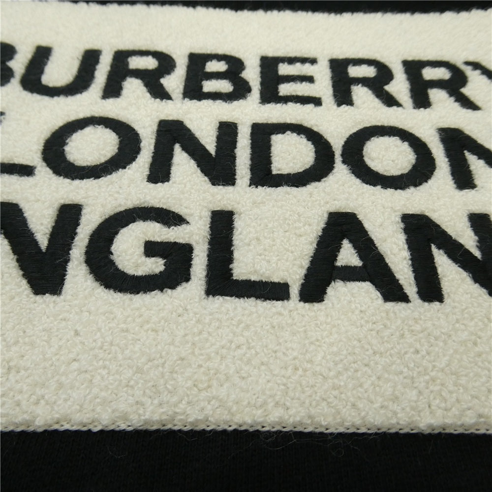 BURBERRY バーバリー 8021437 BOX LOGO PULLOVER HOODIE ボックスロゴ プルオーバー パーカー ブラック系 M【中古】
