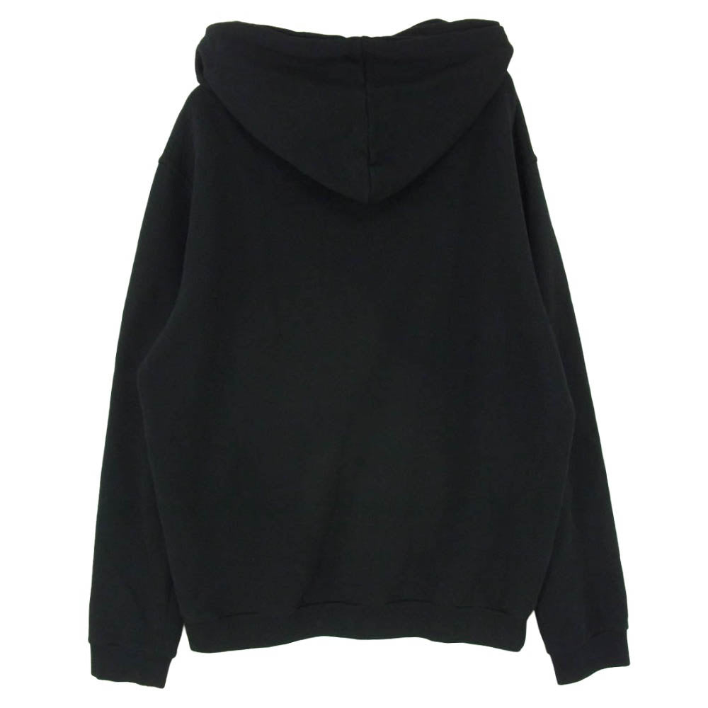 MAISON MARGIELA メゾンマルジェラ 18SS S50GU0056 STEREOTYPE ステレオタイプ ロゴ プルオーバー パーカー ブラック系 48【中古】