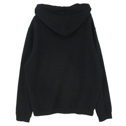 MAISON MARGIELA メゾンマルジェラ 18SS S50GU0056 STEREOTYPE ステレオタイプ ロゴ プルオーバー パーカー ブラック系 48【中古】