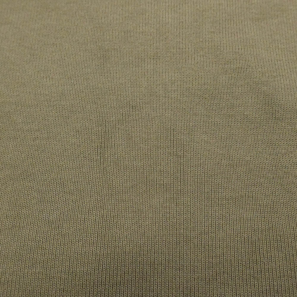 オールドホームステッダー 12398 CREW NECK LONG SLEEVE 半袖 Tシャツ カットソー カーキ系 42【美品】【中古】