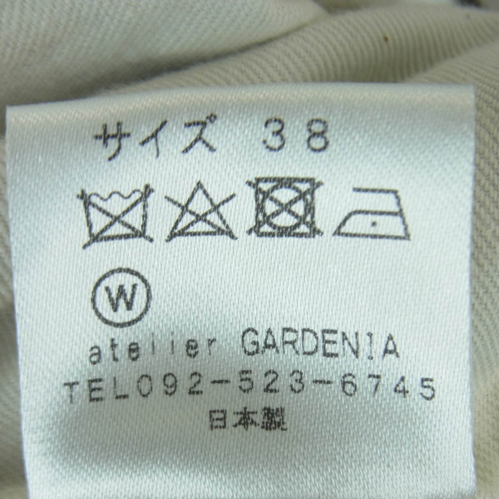 DJANGOATOUR ジャンゴアトゥール D-AL-V04 TWEED VEST ツイード ベスト 日本製 ブラウン系 38【極上美品】【中古】