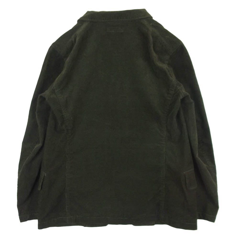 DJANGOATOUR ジャンゴアトゥール D-AL-J09 CORDUROY JACKET コーデュロイ テーラード ジャケット モスグリーン系 38【極上美品】【中古】