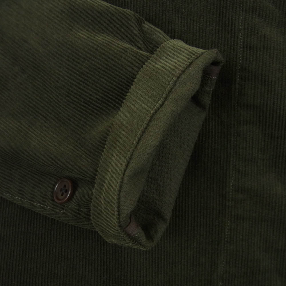 DJANGOATOUR ジャンゴアトゥール D-AL-J09 CORDUROY JACKET コーデュロイ テーラード ジャケット モスグリーン系 38【極上美品】【中古】
