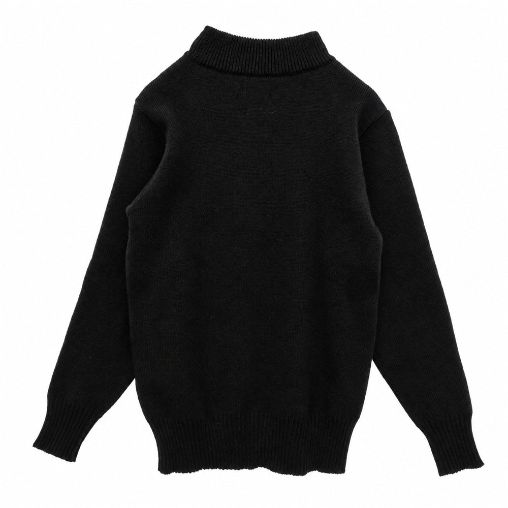 BLACK SIGN ブラックサイン BSFW-13802B モックネック ニット セーター ブラック系 38【中古】