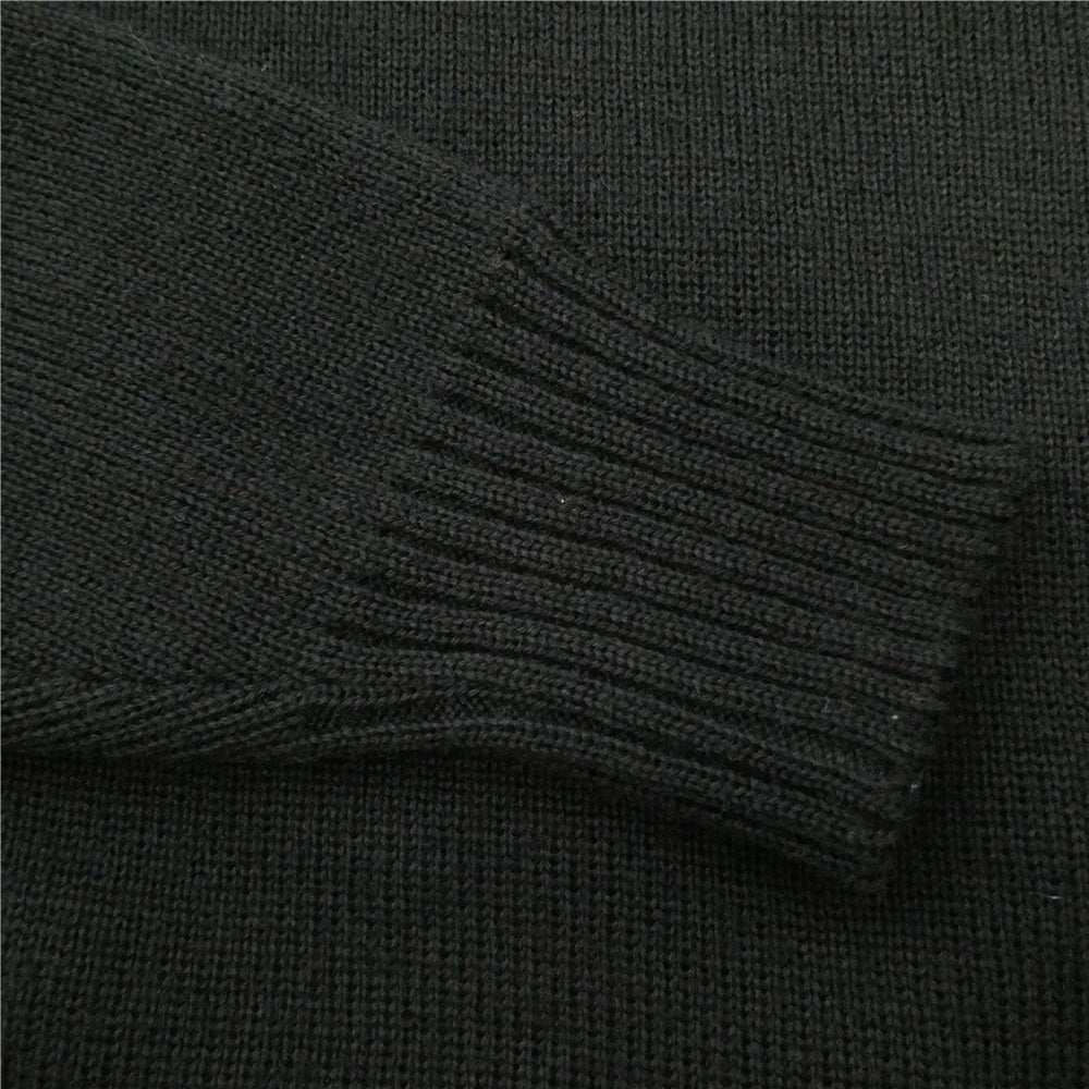 BLACK SIGN ブラックサイン BSFW-13802B モックネック ニット セーター ブラック系 38【中古】