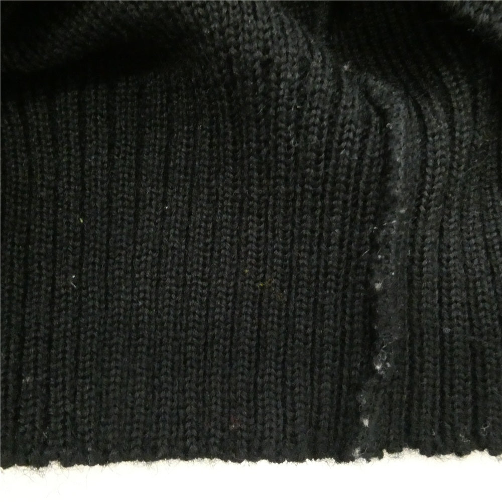 BLACK SIGN ブラックサイン BSFW-13802B モックネック ニット セーター ブラック系 38【中古】