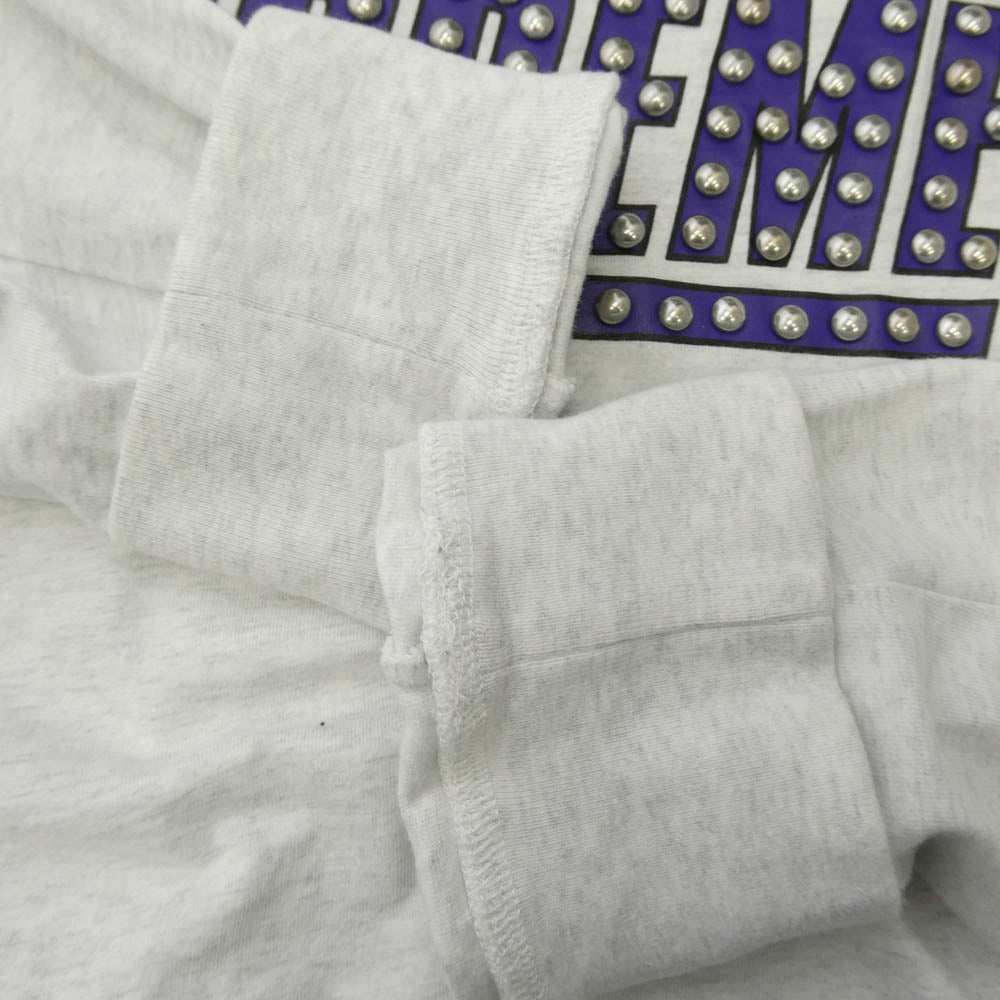 Supreme シュプリーム 20SS Studded L/S Top ロゴプリント スタッズ