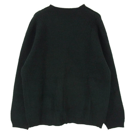 TOWNCRAFT タウンクラフト PENNEYS THE FOX ZIP UP CARDIGAN ペニーズ ニット ジップアップ カーディガン ブラック系 L【中古】
