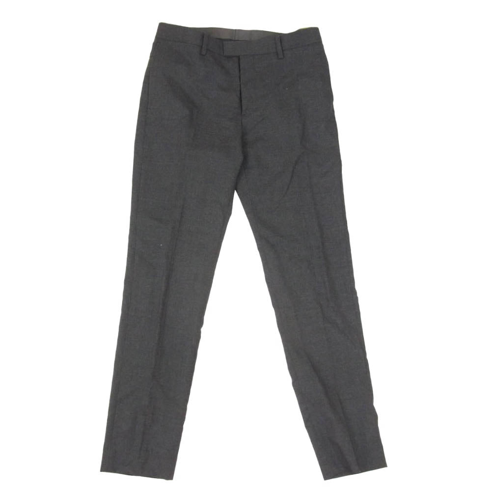 UNDERCOVER アンダーカバー 16AW UCQ9593 ウール ストレッチ スリム スラックス パンツ グレー系 2【中古】