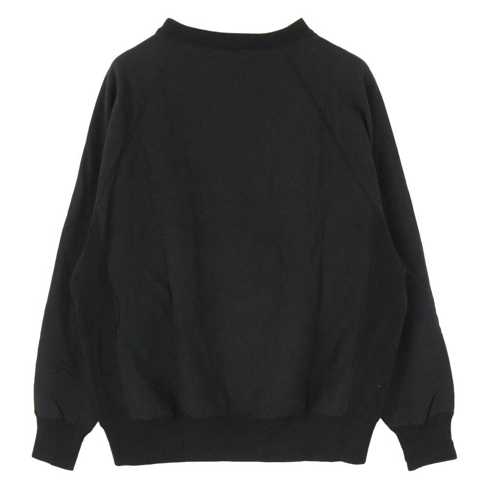 UNDERCOVER アンダーカバー 22AW UC2B4801 SWEAT HITCHCOCK オーバーサイズ ロゴ スウェット トレーナー ブラック系 2【中古】