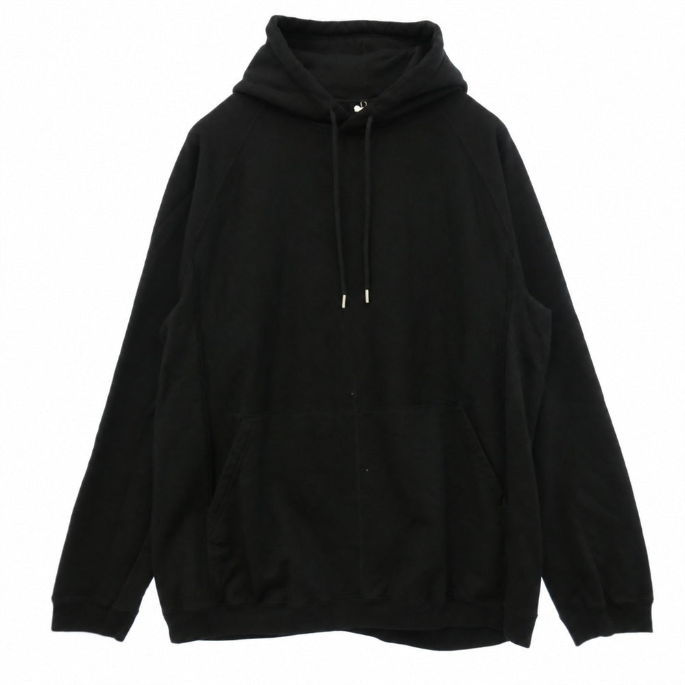 TAKAHIRO MIYASHITA The SoloIst. タカヒロミヤシタザソロイスト 25AW swc.0011AW25 Oversized hoodie オーバーサイズド フーディー コットン プルオーバー スウェット パーカー ブラック系 46【極上美品】【中古】