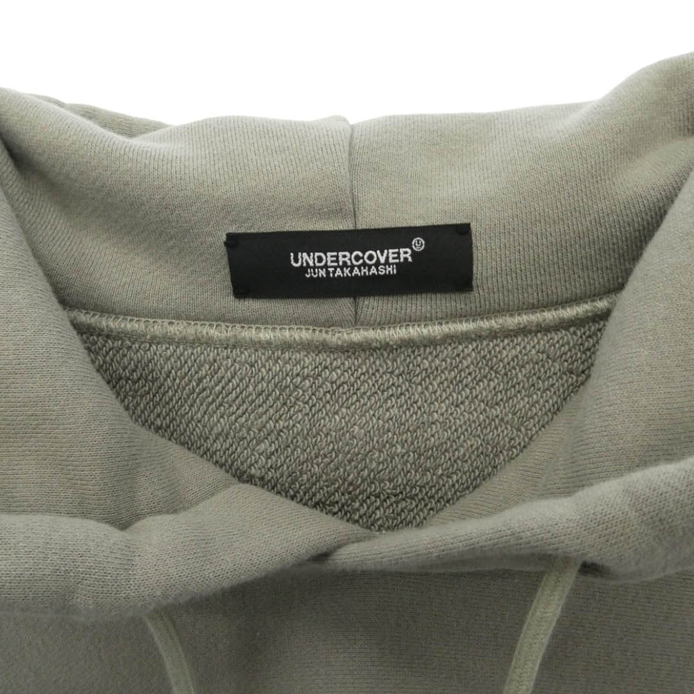 UNDERCOVER アンダーカバー 24AW UC2D4807-2 Twin Peaks グラフィック プリント プルオーバー スウェット パーカー フーディー グレー系 A.LIGHT GREEN GRAY 2【新古品】【未使用】【中古】