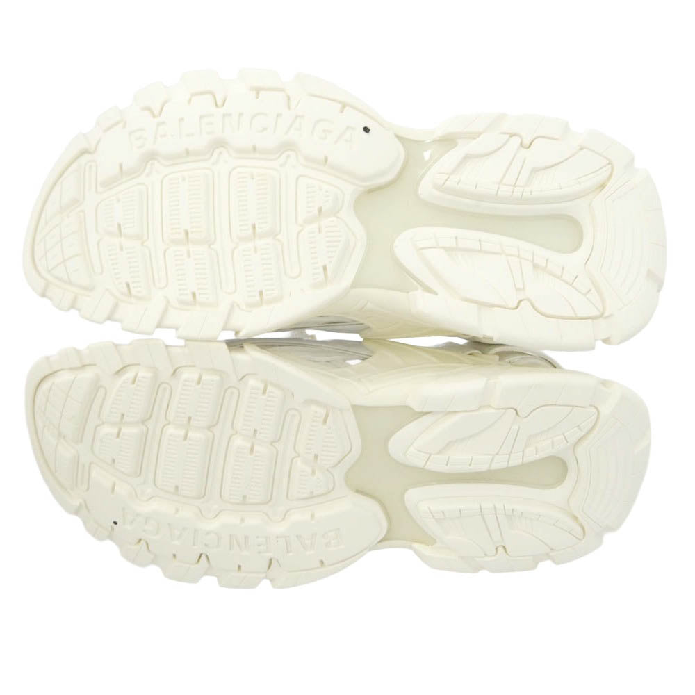 BALENCIAGA バレンシアガ 21SS 617542 Track touch-strap Sandals トラック タッチ ストラップ サンダル ホワイト系 26.5cm【極上美品】【中古】