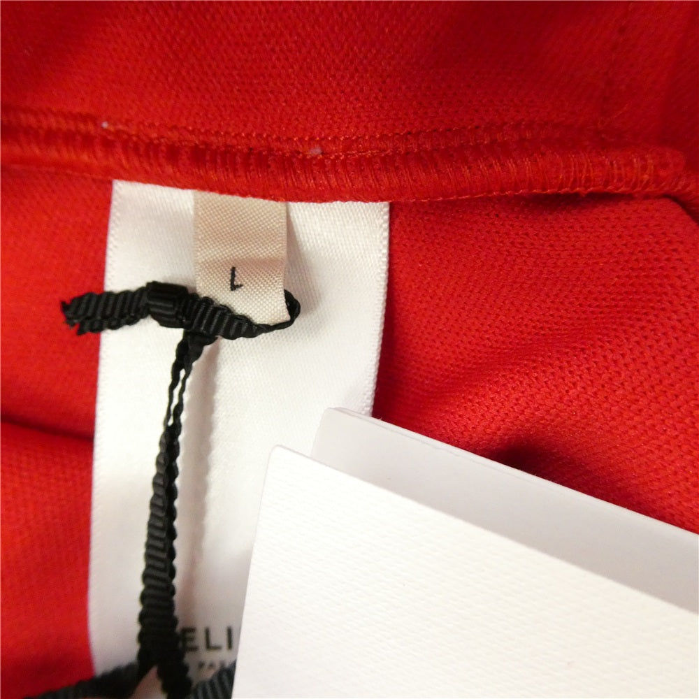 CELINE セリーヌ 22SS 2Z135121O FLARED JOGGING PANTS IN DOUBLE FACE JERSEY フレア ジョギング ダブルフェイス ジャージ スウェット パンツ レッド系 1【新古品】【未使用】【中古】